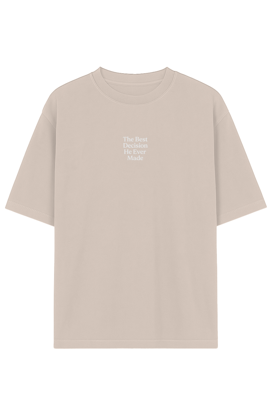 Drop-Shoulder Wifey Tee