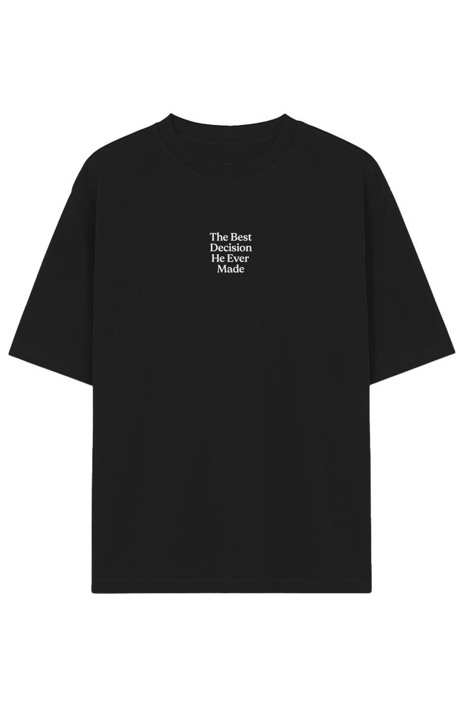 Drop-Shoulder Wifey Tee