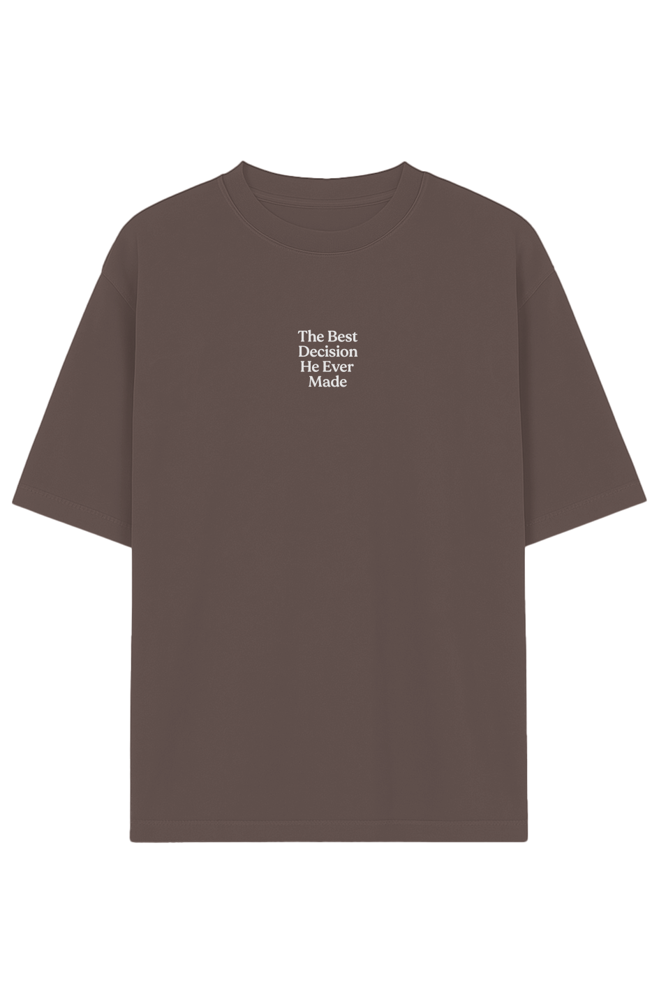 Drop-Shoulder Wifey Tee